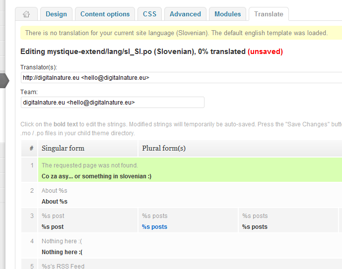 Atom Translate module